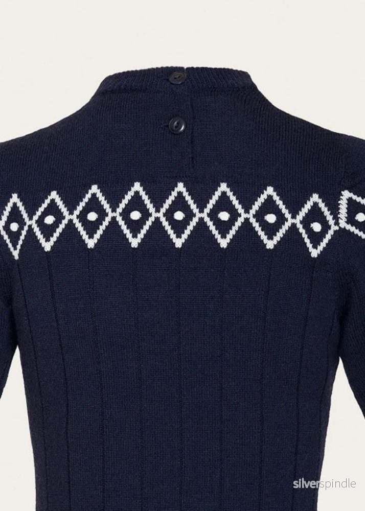 The Darling Diamond Top - Navy - Bild 2