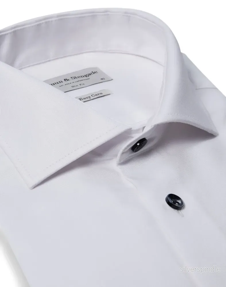 BS Lopez Slim Fit Skjorta - White - Bild 2