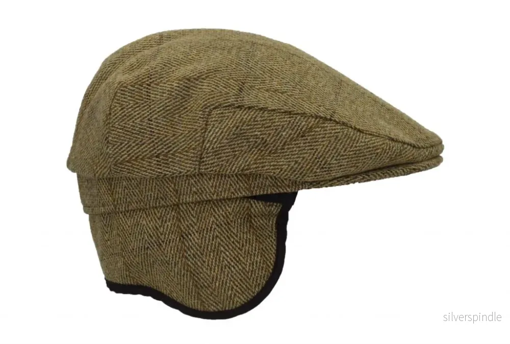 Walker & Hawkes - tweedkeps Light Sage Vinter - Bild 3