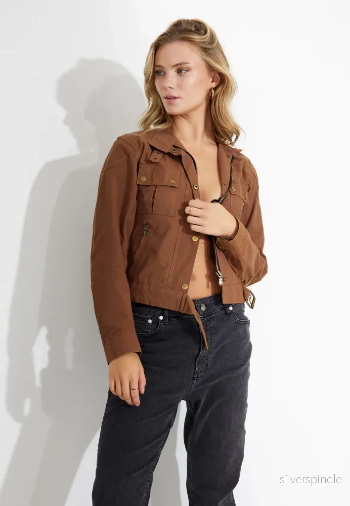 TOUR MASTER TROPHY JACKET JACKA - Brun - Bild 2
