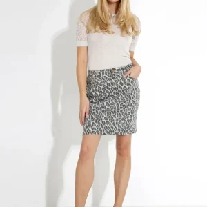 LEO SKIRT – Beige print LEO SKIRT – Beige print