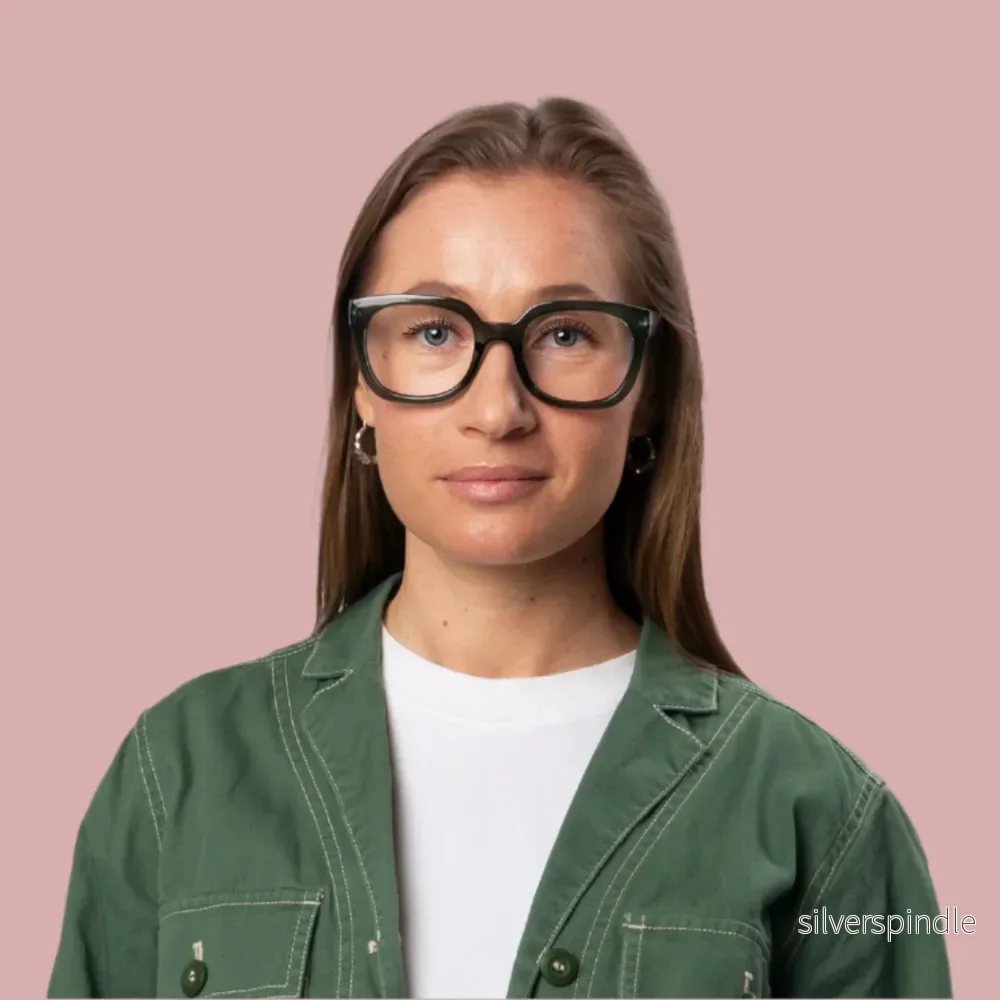 DALILIA transp grey-green Reading Glasses. Popular - Bild 2