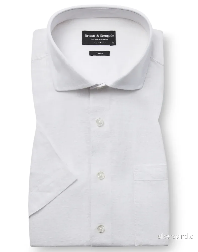BS Bardet Casual Modern Fit Skjorta – White BS Bardet Casual Modern Fit Skjorta – White