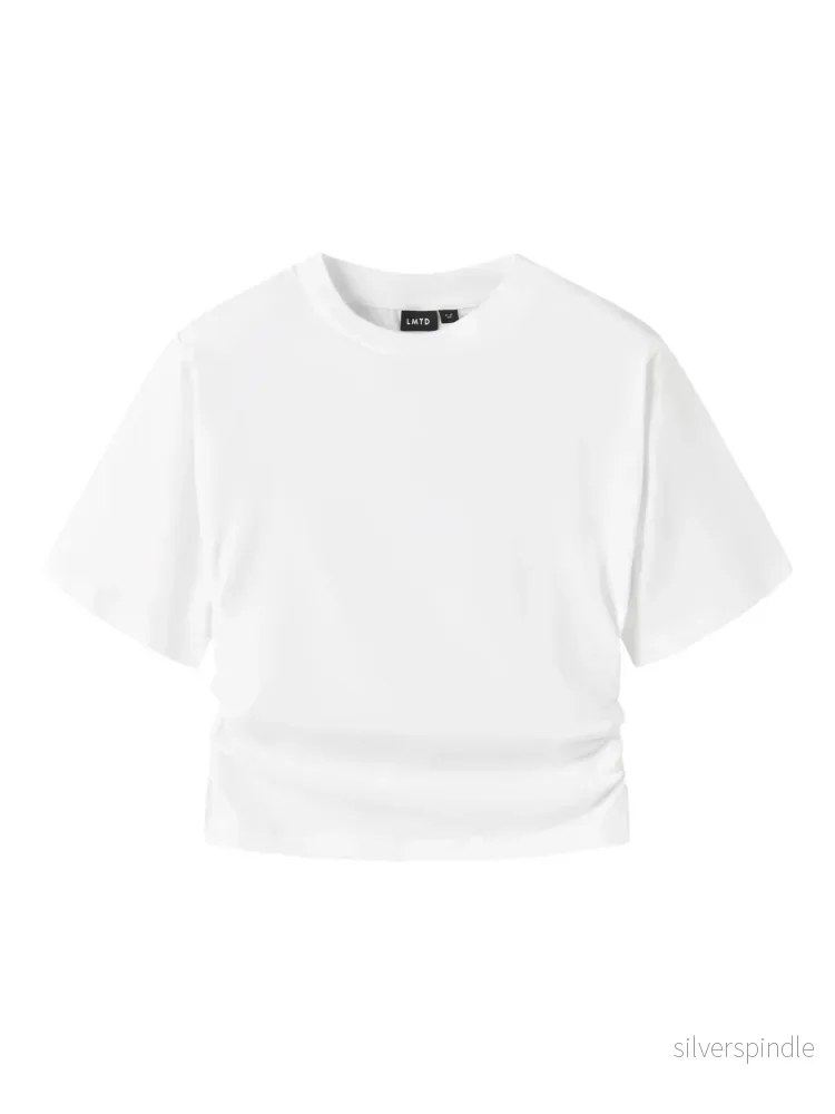 Kortärmad Topp Rouched