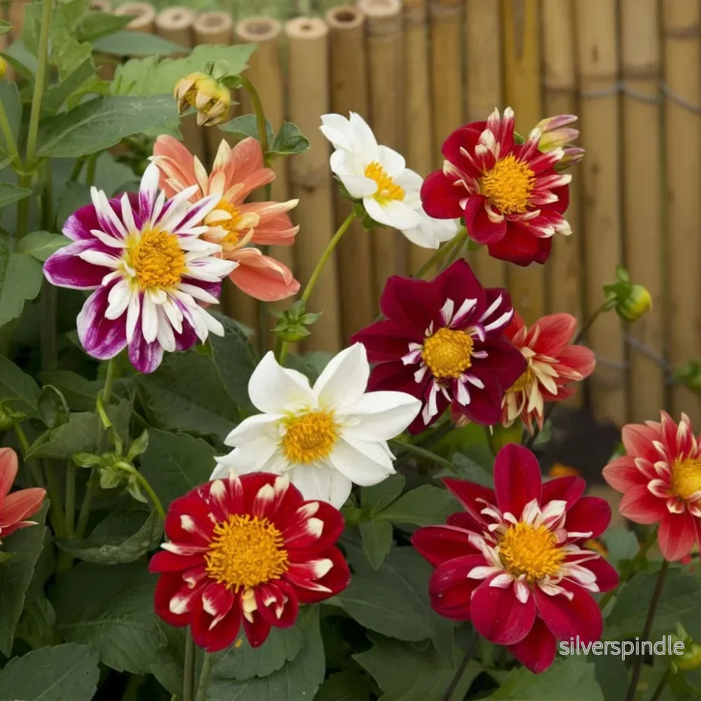 Sommardahlia ‘Dandy Improved Mix’ Sommardahlia ‘Dandy Improved Mix’