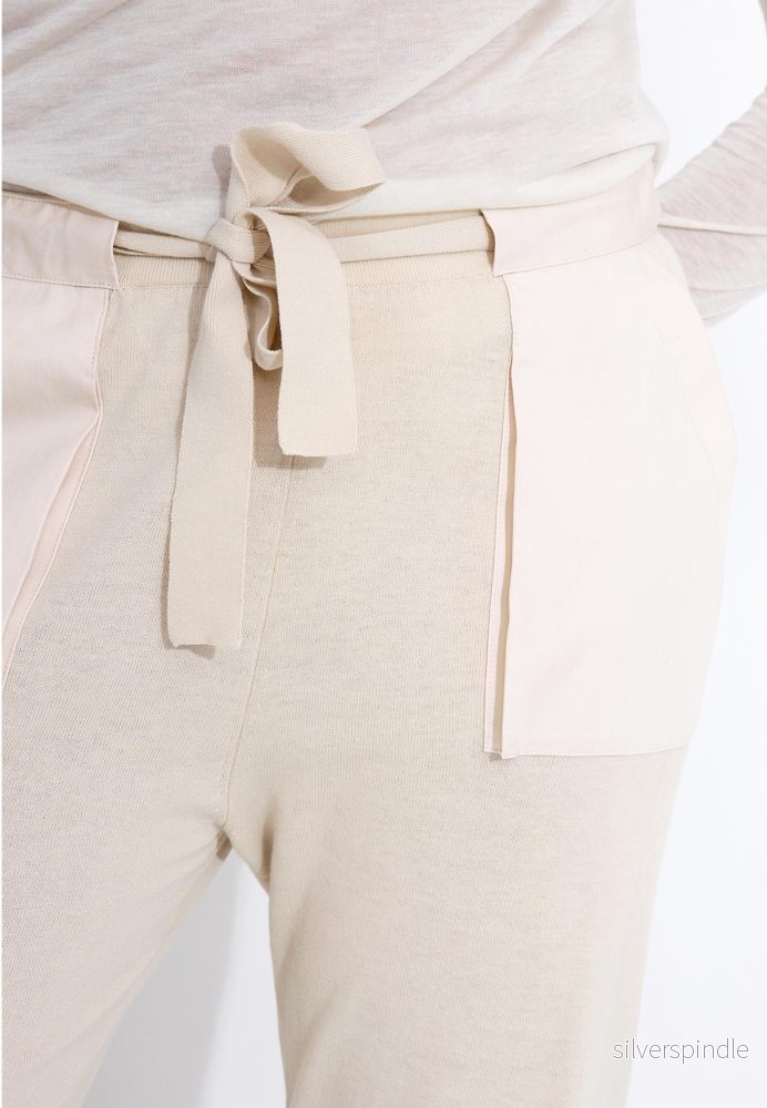 CREPE TROUSERS 09589 - beige - Bild 2