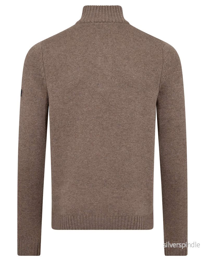 BS Alrek Regular Fit Stickat - Brown - Bild 2