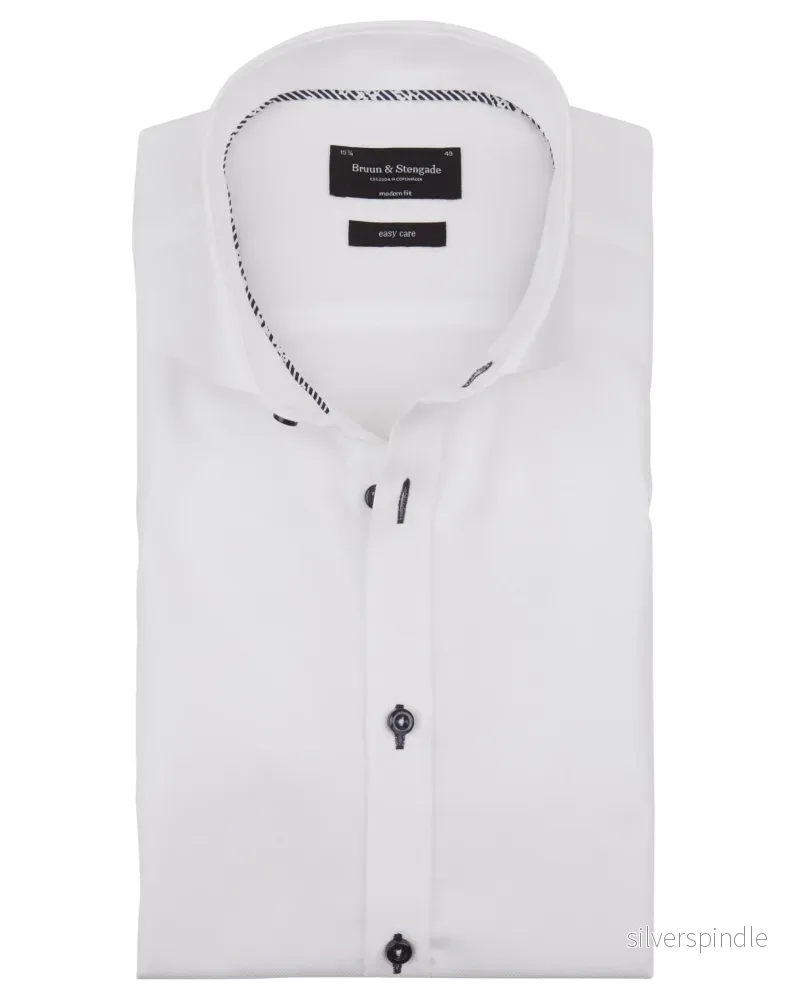 BS Klopp Modern Fit Skjorta – White