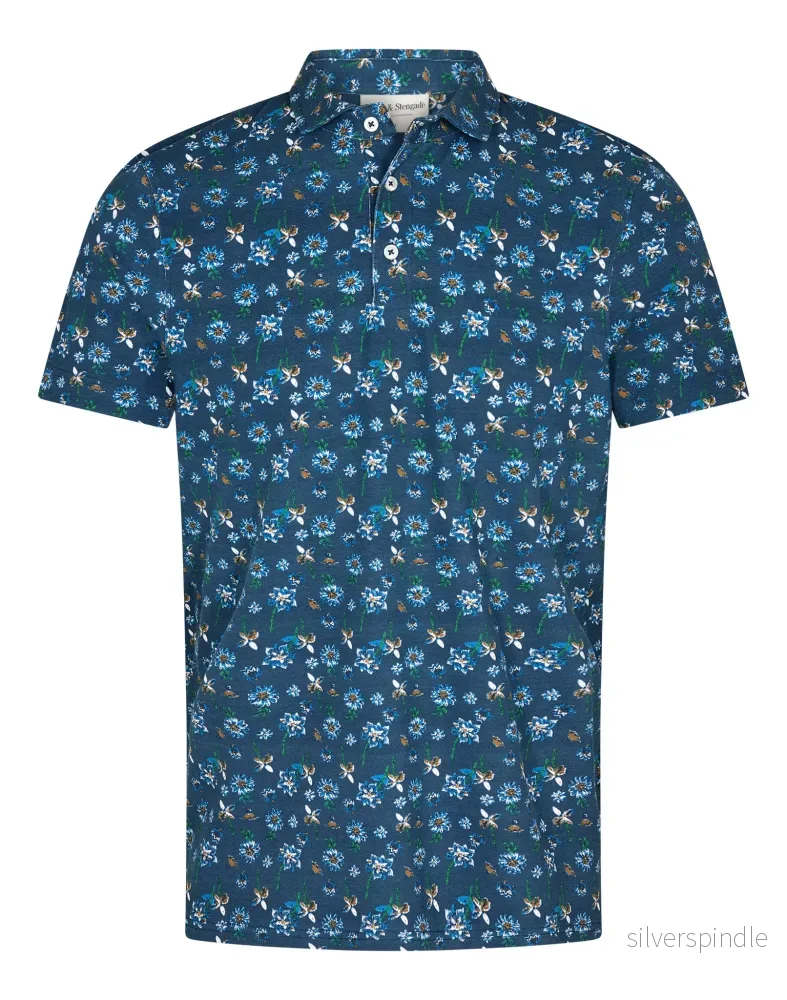 BS Rocky Regular Fit Piké - Navy