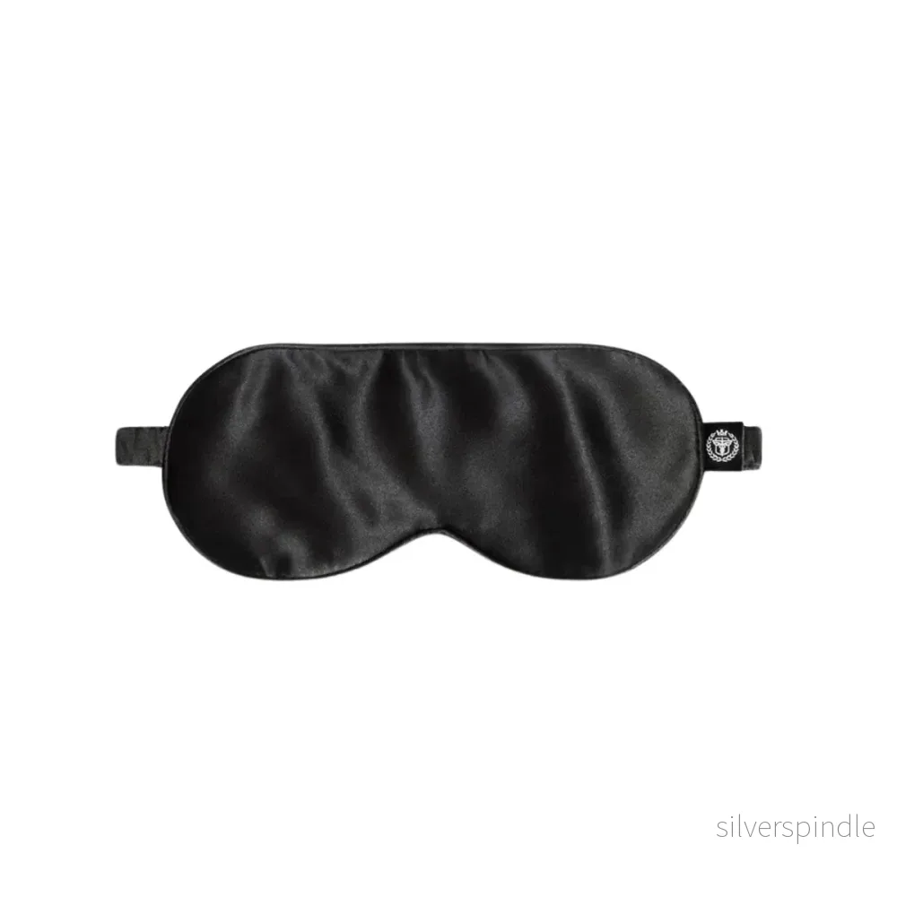 Carpe Diem Beds Mullbärssilke sovmask Black Carpe Diem Beds Mullbärssilke sovmask Black