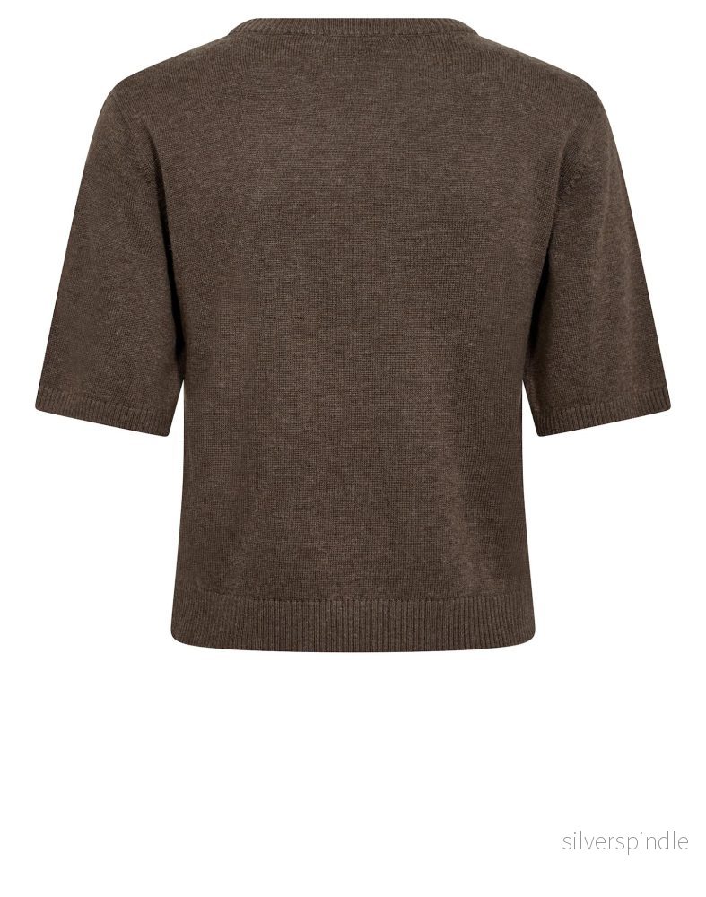 BS Eline Regular Fit T-Skjorta - Dark Brown - Bild 2