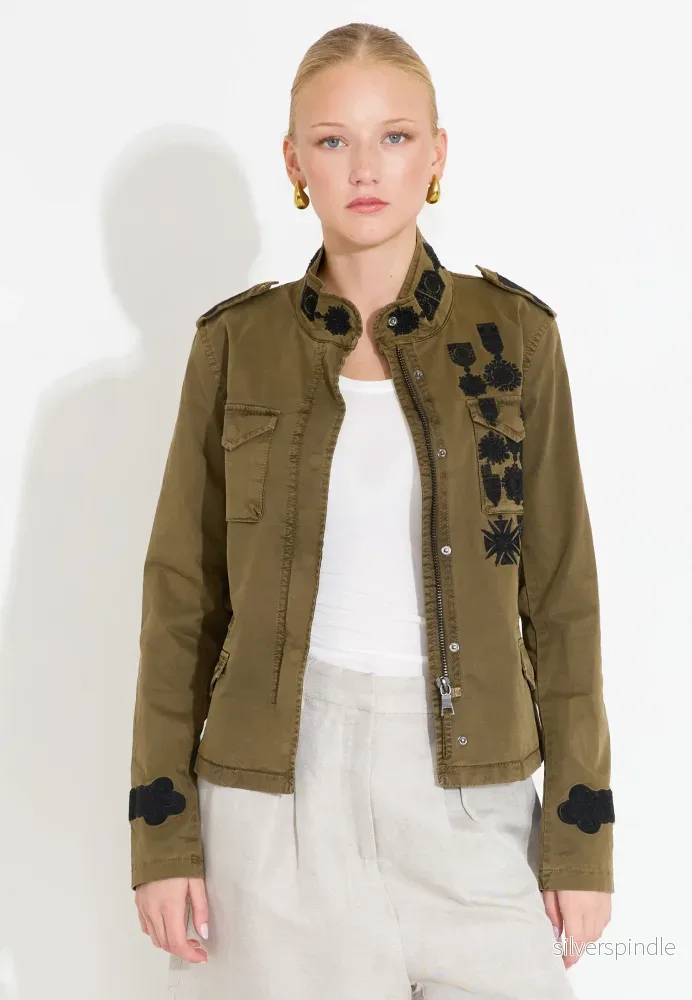 GRASSE MEDAL JACKET – Forest GRASSE MEDAL JACKET – Forest