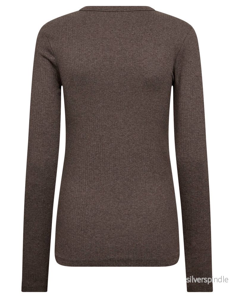 BS Margrethe Långärmad T-Shirt - Brown - Bild 2