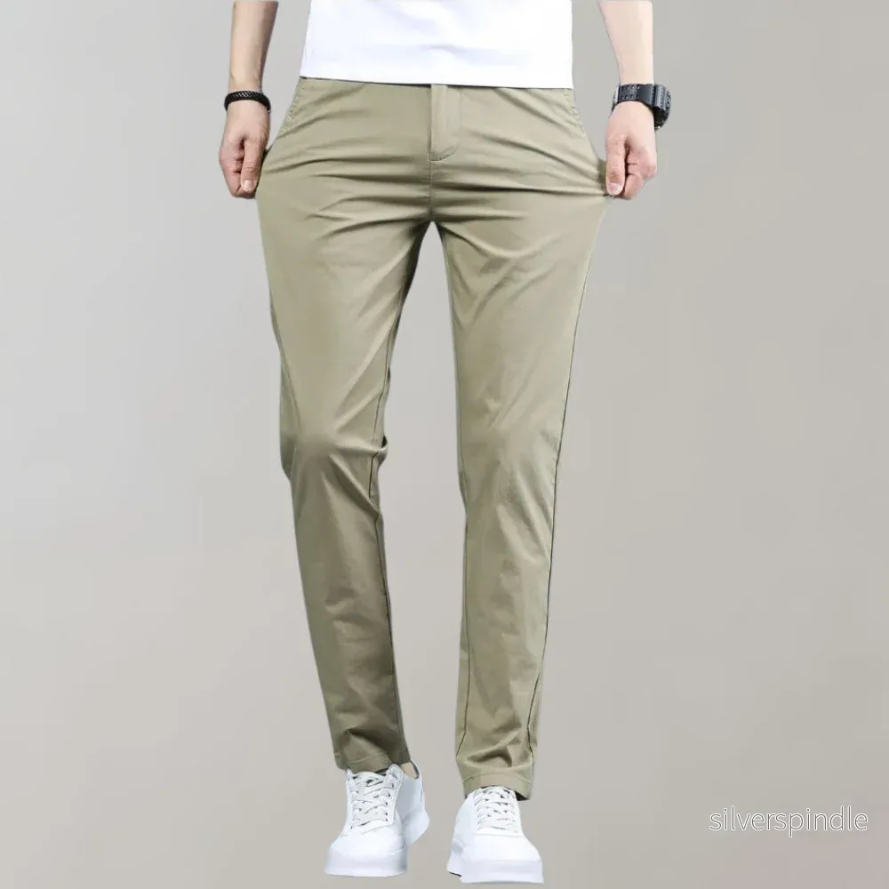 Moderna Arbetsbyxor Herr | Slim Fit med Stretch för Komfort och Stil
