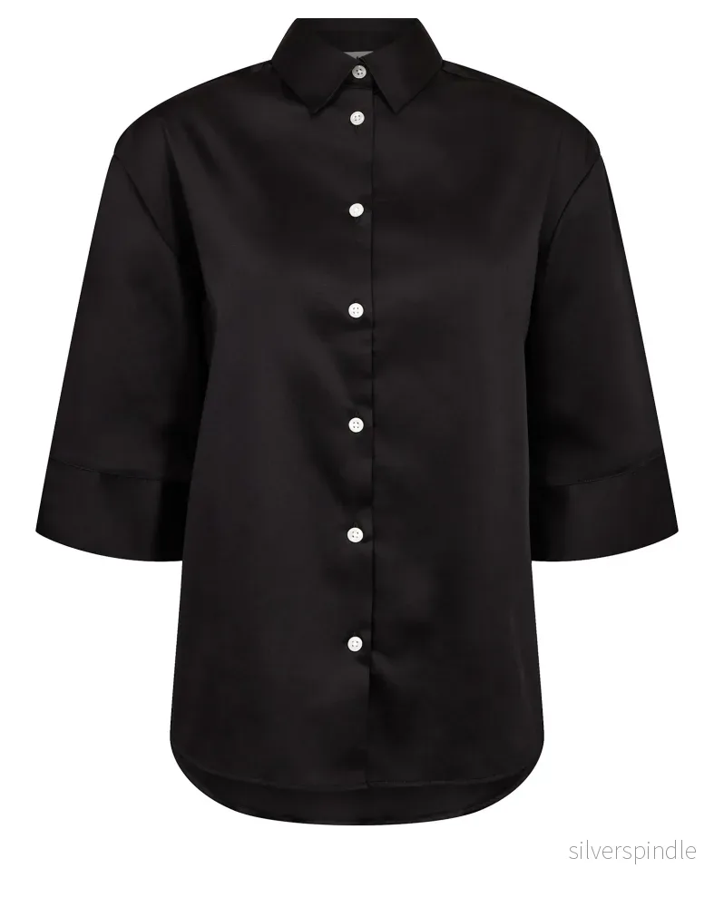 BS Talia Regular Fit Skjorta - Black