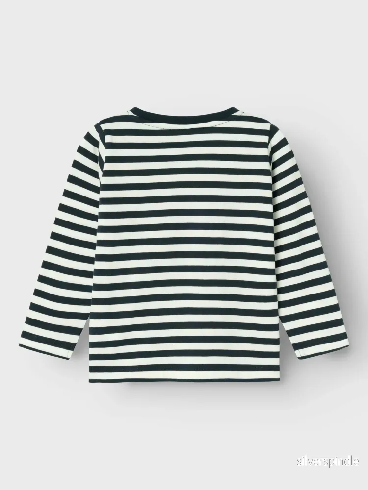 Långärmad t-shirt Blå - Bild 2