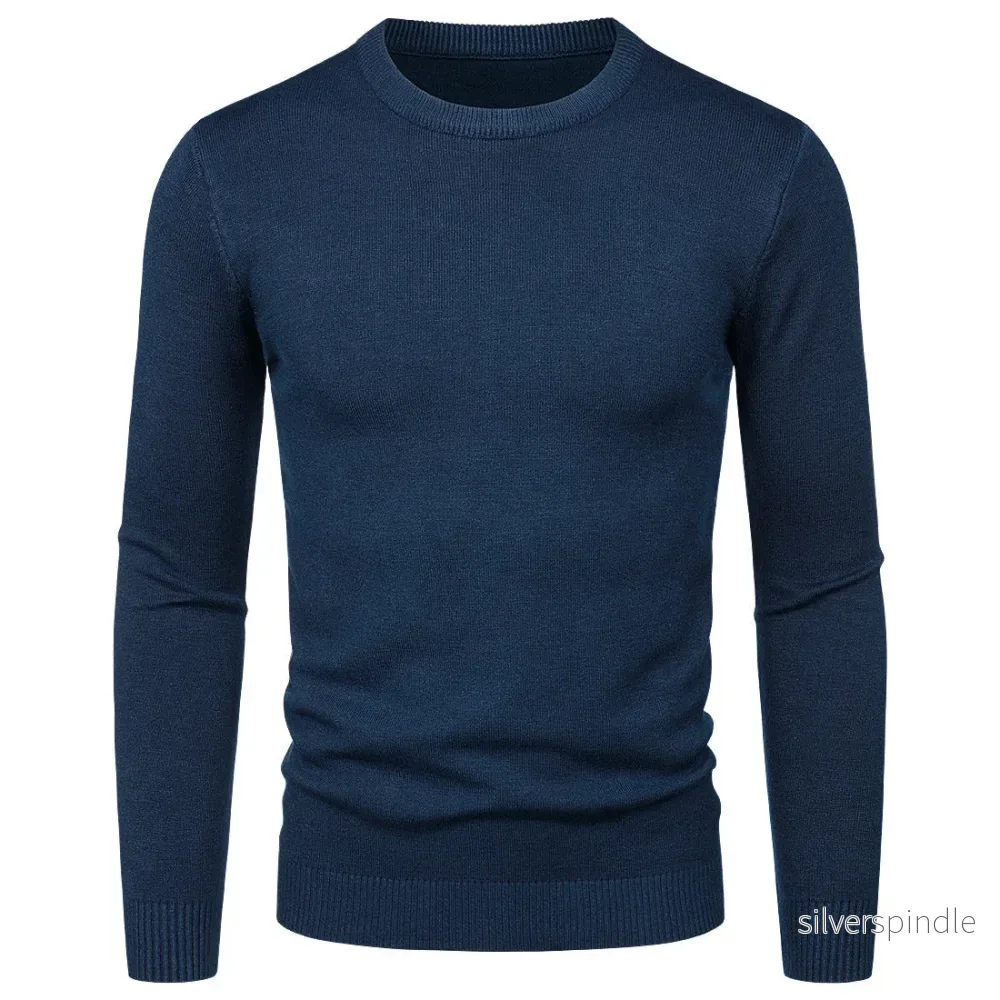 Oliver | Slim Fit Stickad Tröja Dam med Rund Halsringning - Bild 3