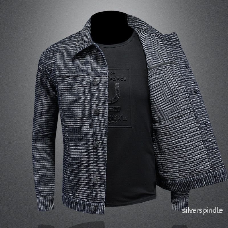 Oliver | Slim Fit Vårjacka i Denimblandning - Bild 3