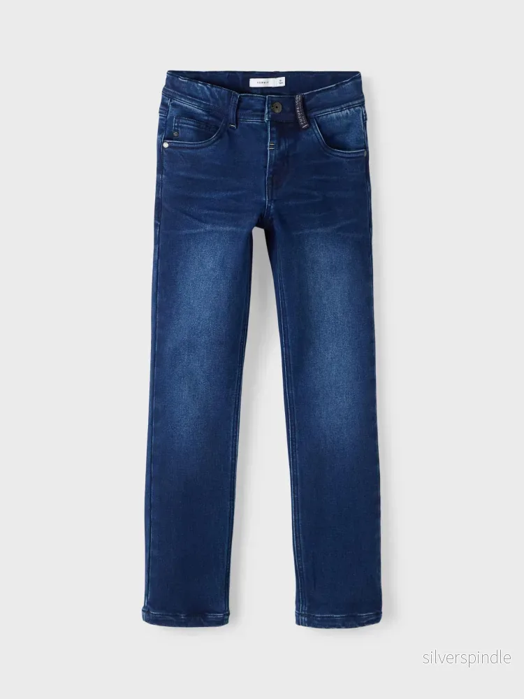 NKMRYAN FLEECEFODRADE JEANS - Bild 3