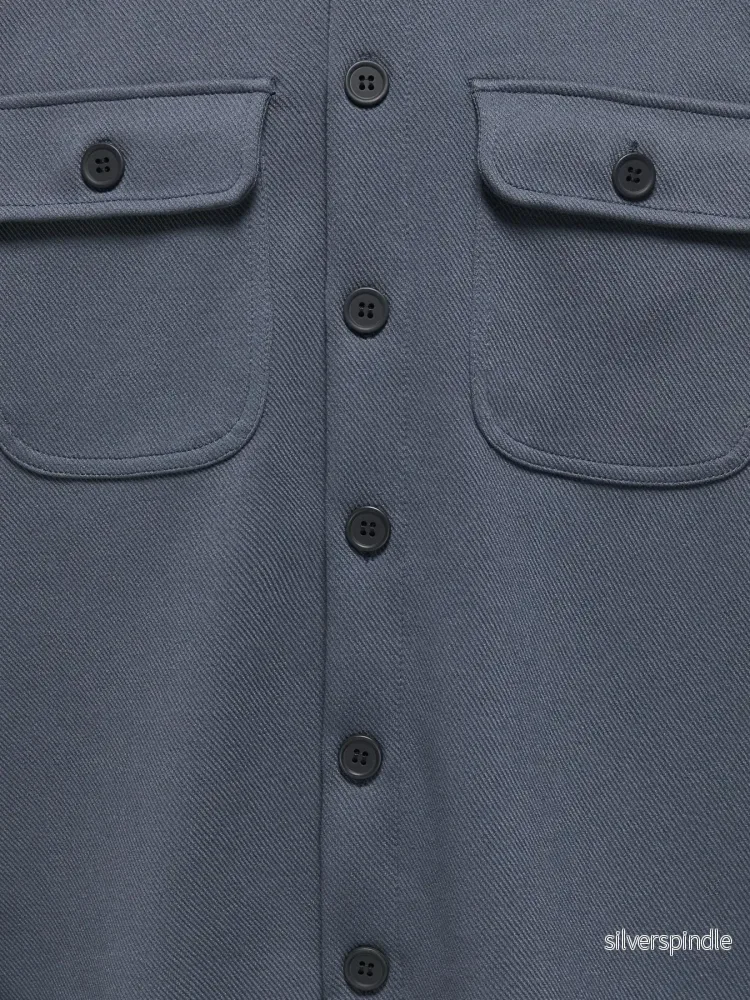 JR NEW KODYL OVERSHIRT OMBRE BLUE - Bild 2