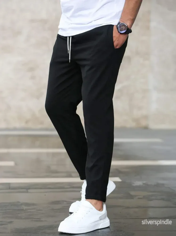 Oliver | Slim Fit Stretch Herrbyxor För Arbete Och Fritid - Bild 3