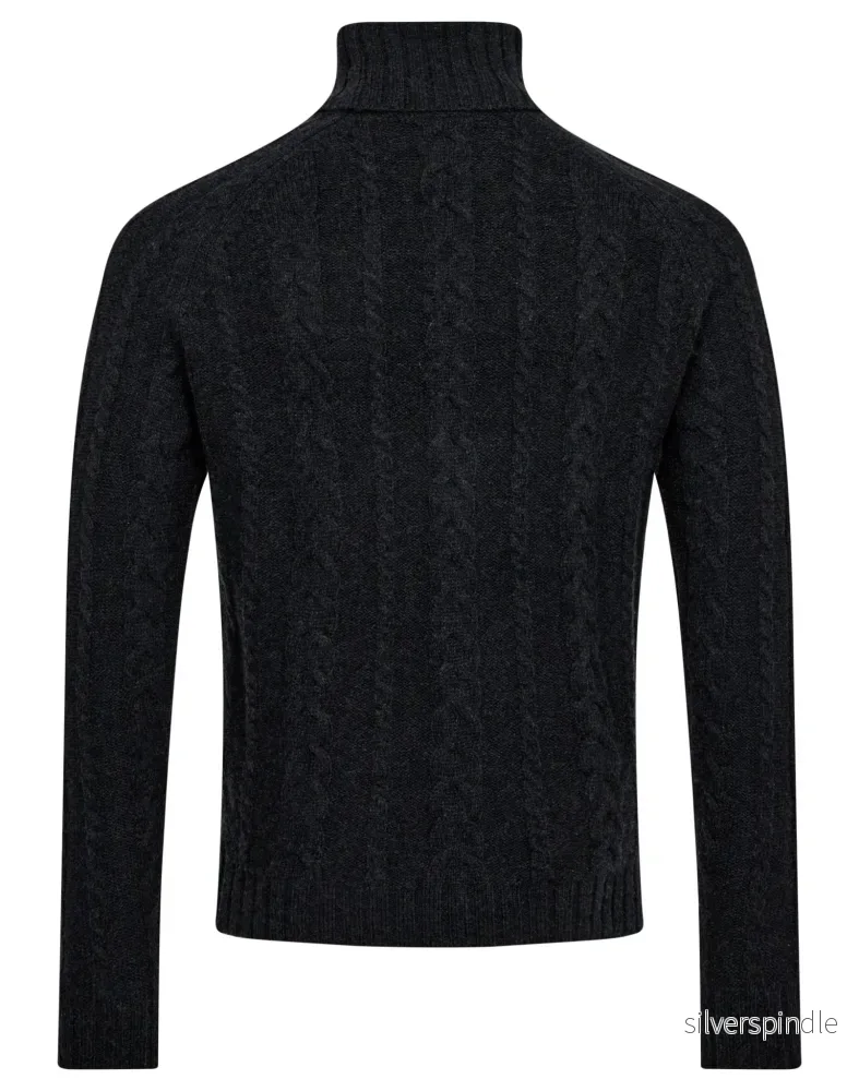 BS Kano Regular Fit Stickat - Charcoal - Bild 2