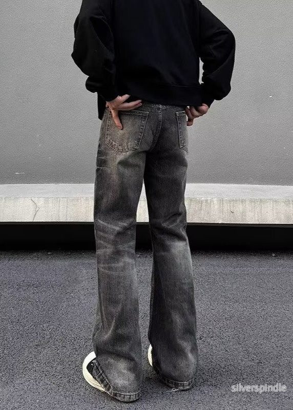 Ethan | Slim Fit Svarta Herrjeans Med Raka Ben - Bild 3