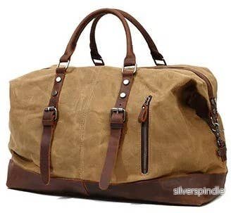 Bredford Chester – weekendbag i vaxad canvas Bredford Chester – weekendbag i vaxad canvas