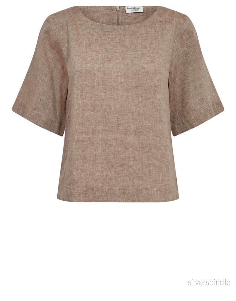 BS Lucianne Regular Fit Topp – Brun BS Lucianne Regular Fit Topp – Brun