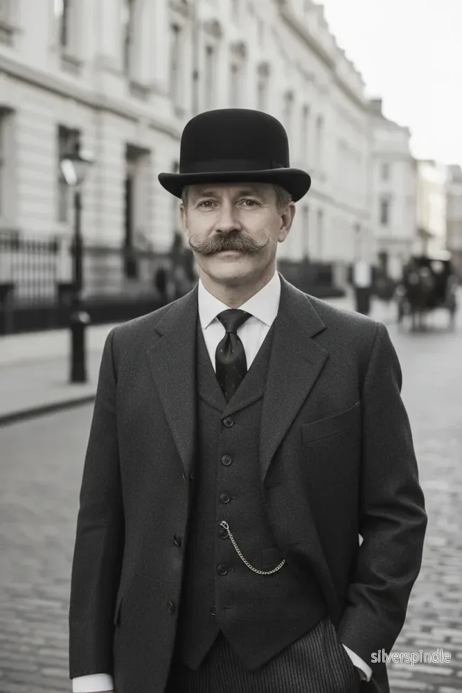 Hawkins Bowler hat - "plommonstop" - Bild 2