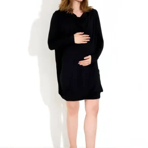 MAMMA-TOPP WOVEN – Svart