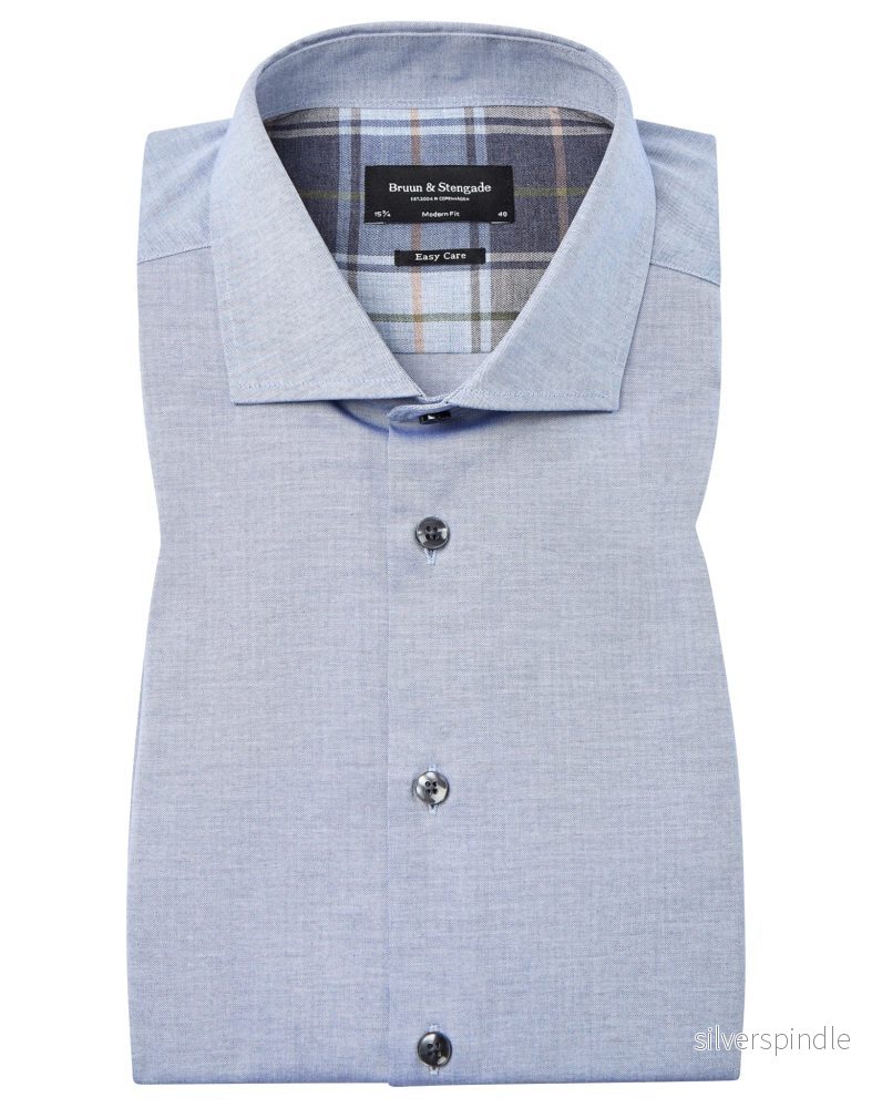 BS Akpom modern fit Skjorta – Blue BS Akpom modern fit Skjorta – Blue