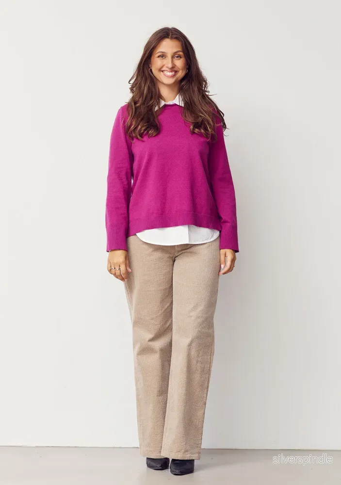 Frigga New Knit – Cerise