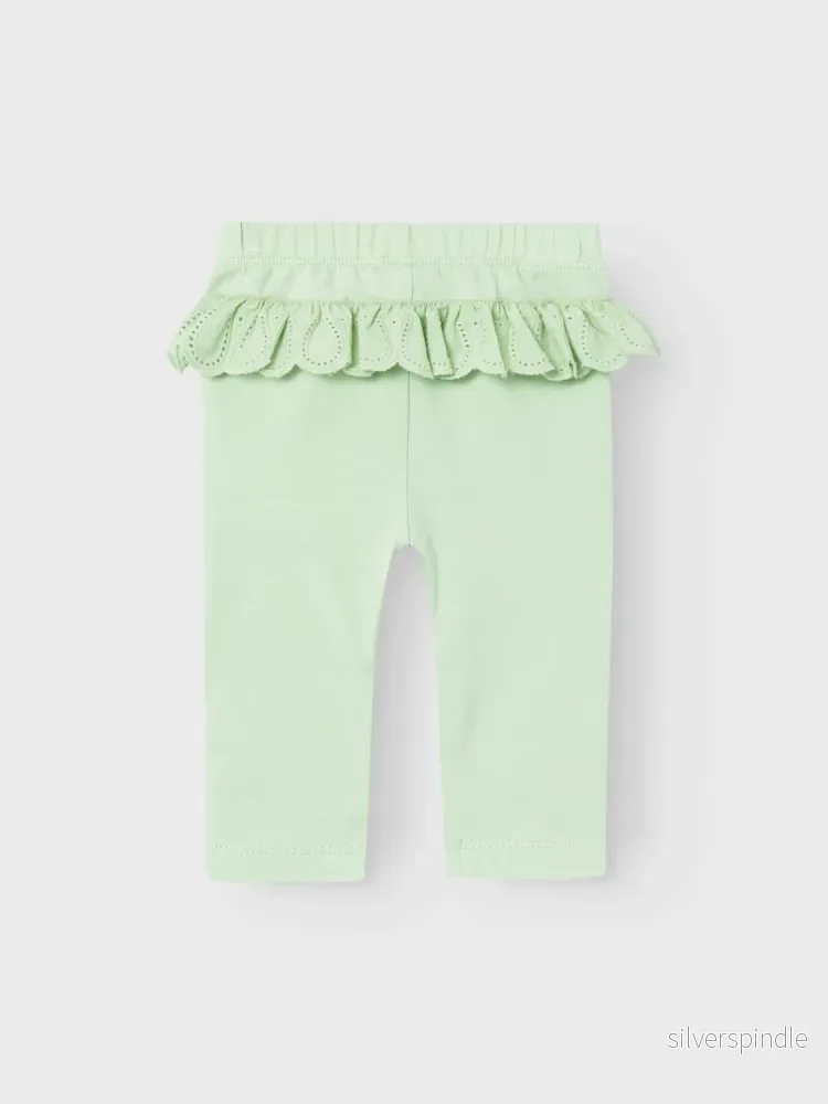 Baby Legging med spets - Bild 2