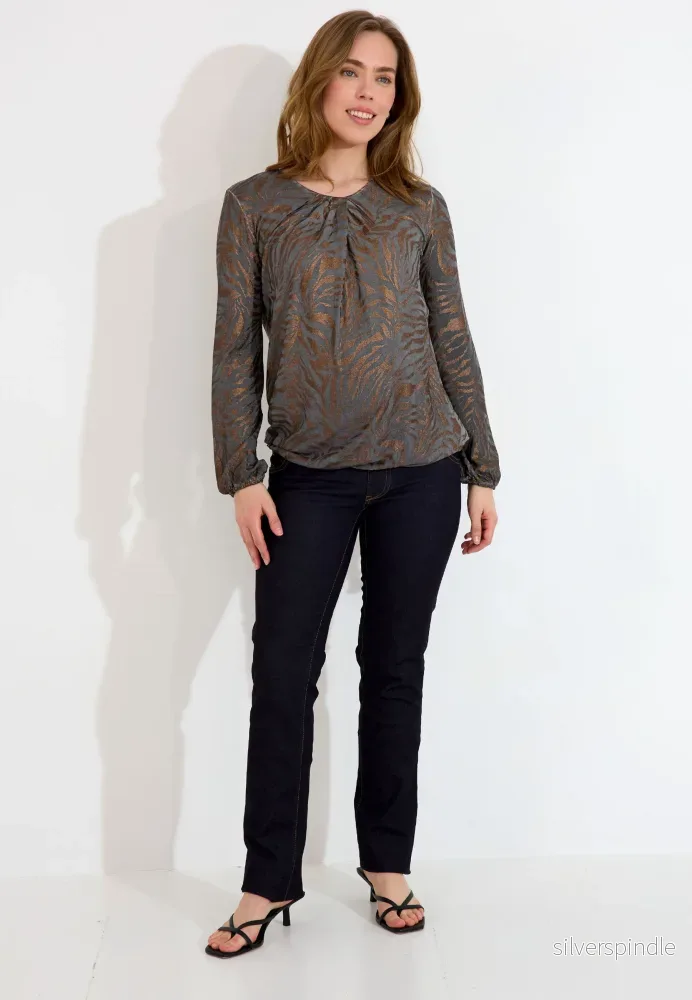 MAMMA-TOPP FOILPRINT – Anthracite Multi