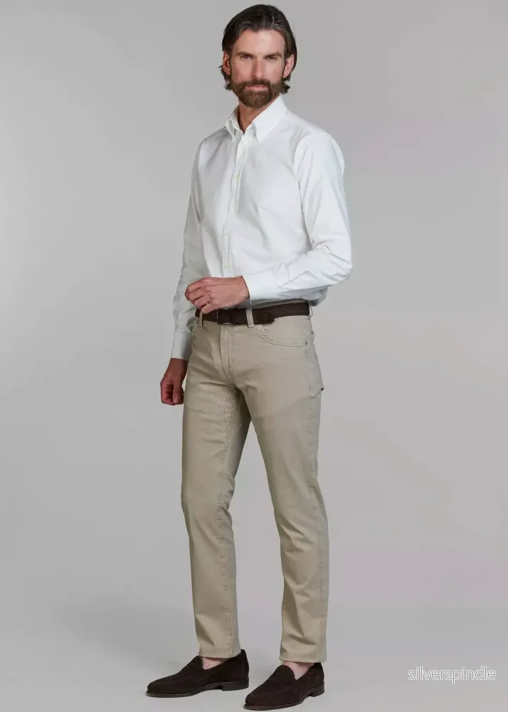 Hansen & Jacob 5-pkt cut`n sew fiji print beige