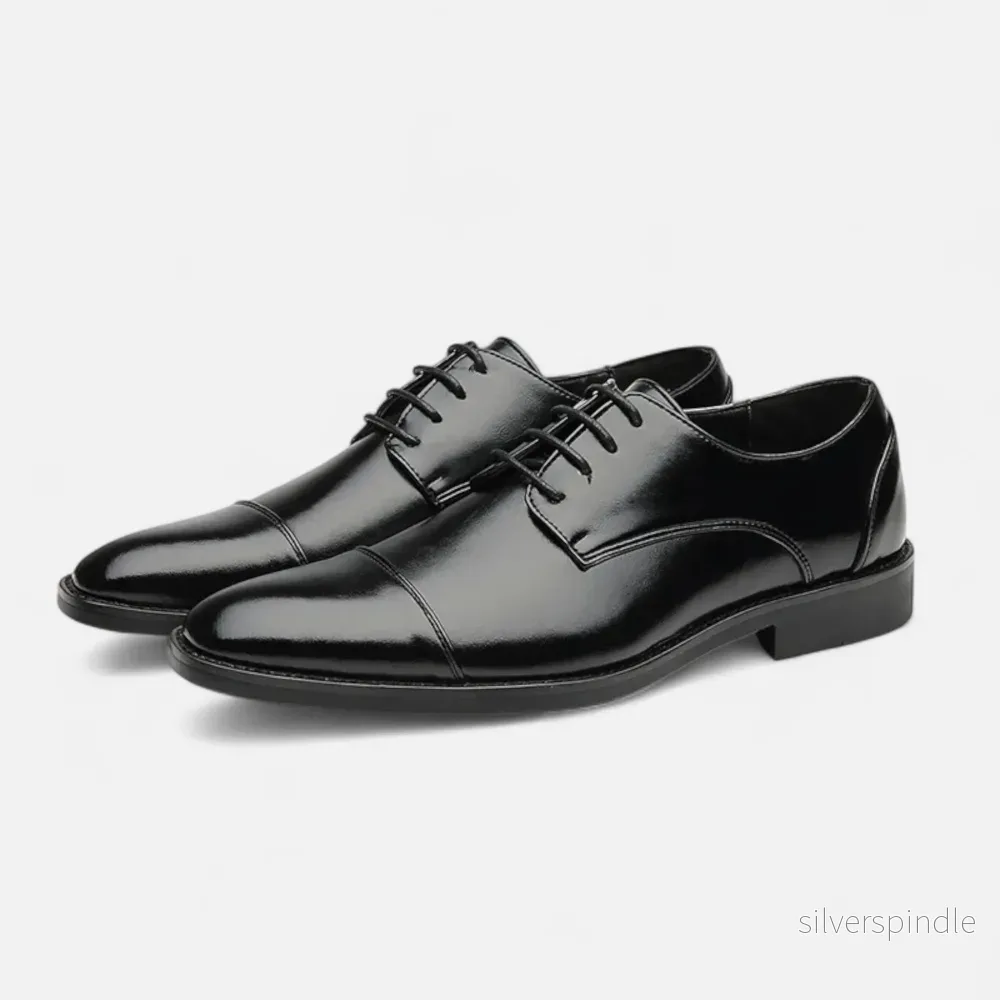 Elegant Oxford Skor för Män med Polerad Yta | Tidlös Design för Komfort och Stil - Bild 3