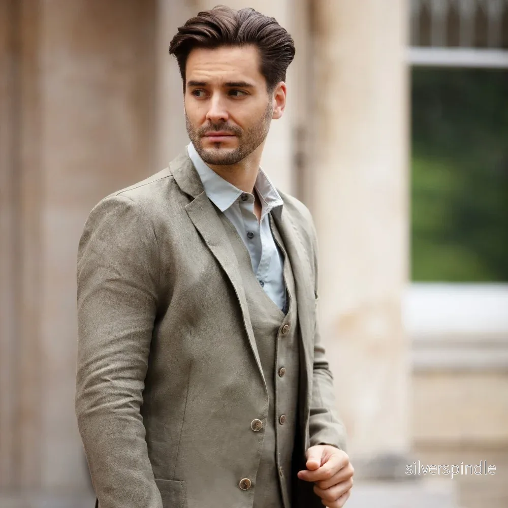 Walker & Hawkes - Banbridge linnekavaj Khaki