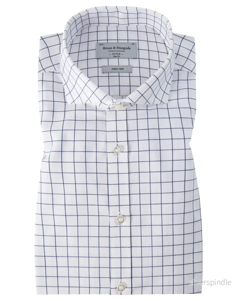 BS Kyco Super Slim Fit Skjorta – White BS Kyco Super Slim Fit Skjorta – White