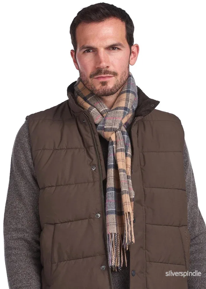 Barbour Dress Tartan Lambswool Scarf