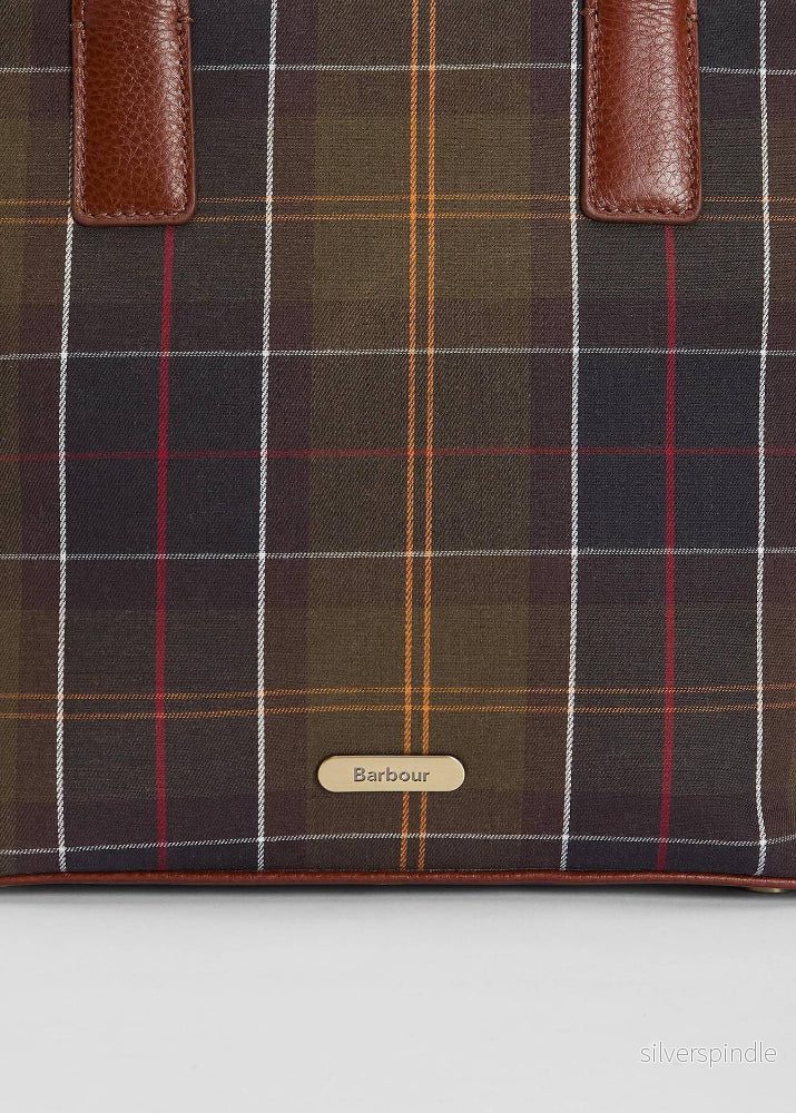 Barbour Birch Tartan Tote Bag Classic Tartan - Bild 3