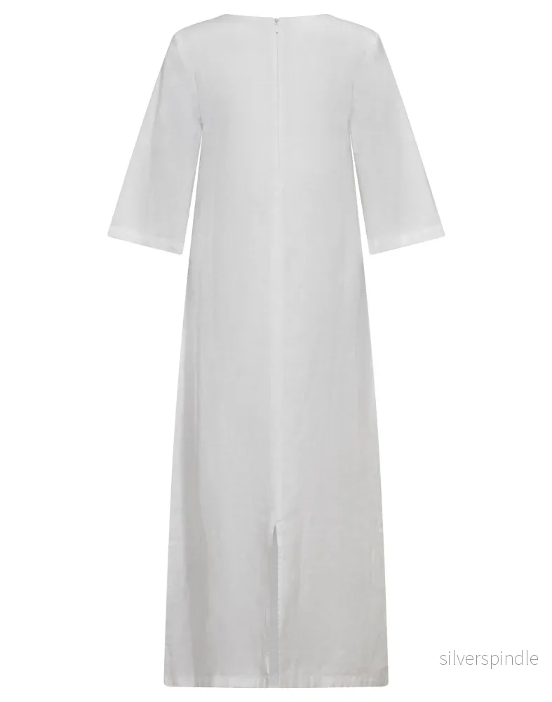 BS Kairah Regular Fit Klänning - White - Bild 2