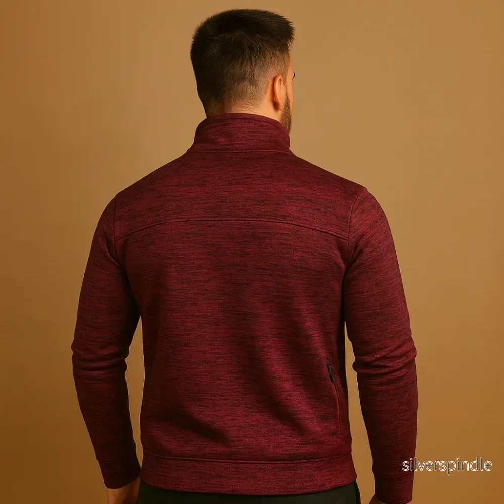 Moderna | Cardigan Män med Dragkedja och Bekväm Passform | Stilren Design för Vardagsbruk - Bild 2