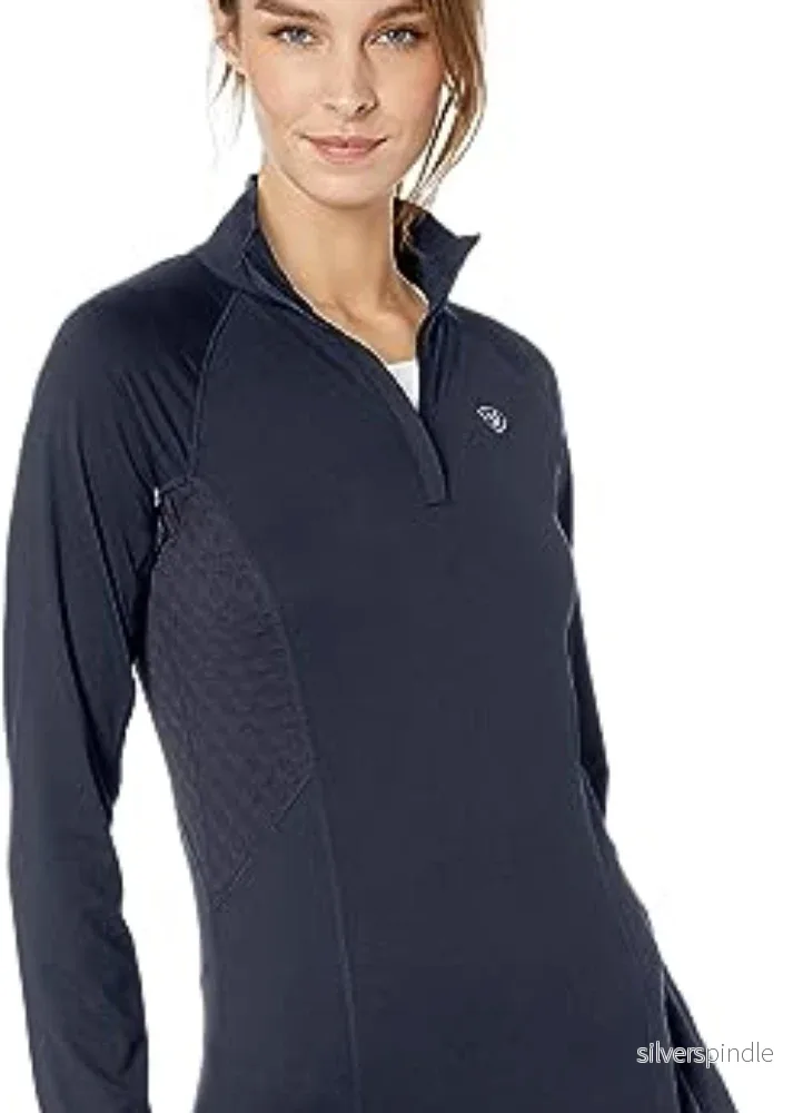 Ariat Lowell 2.0 1/4 Zip Baselayer Navy Ariat Lowell 2.0 1/4 Zip Baselayer Navy