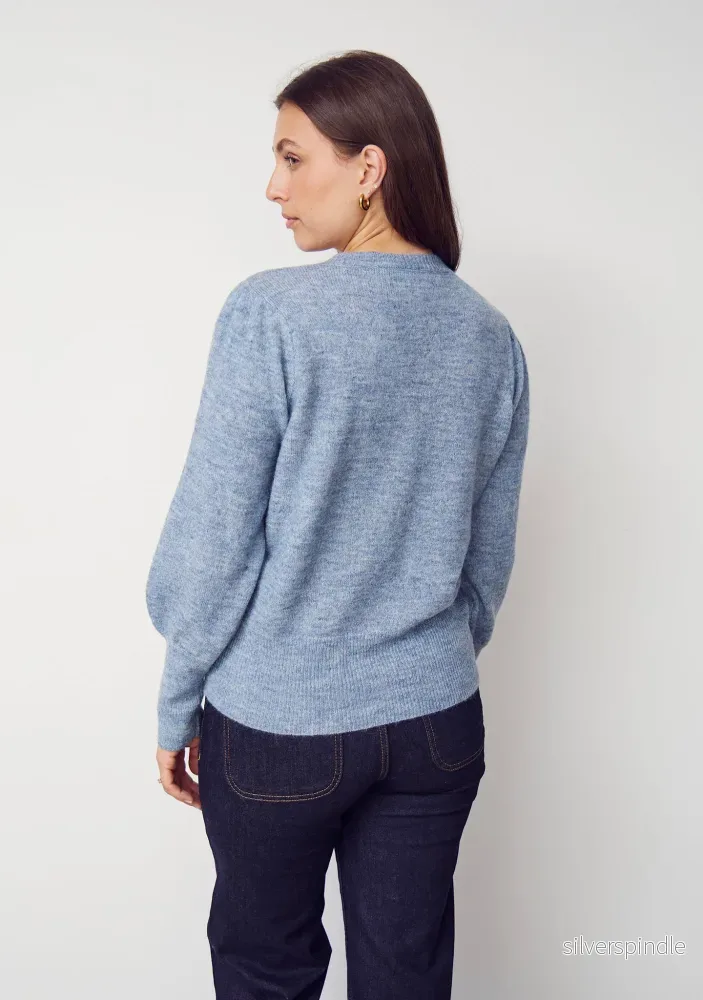 Anna Deco Cardigan - Ice Blue - Bild 3