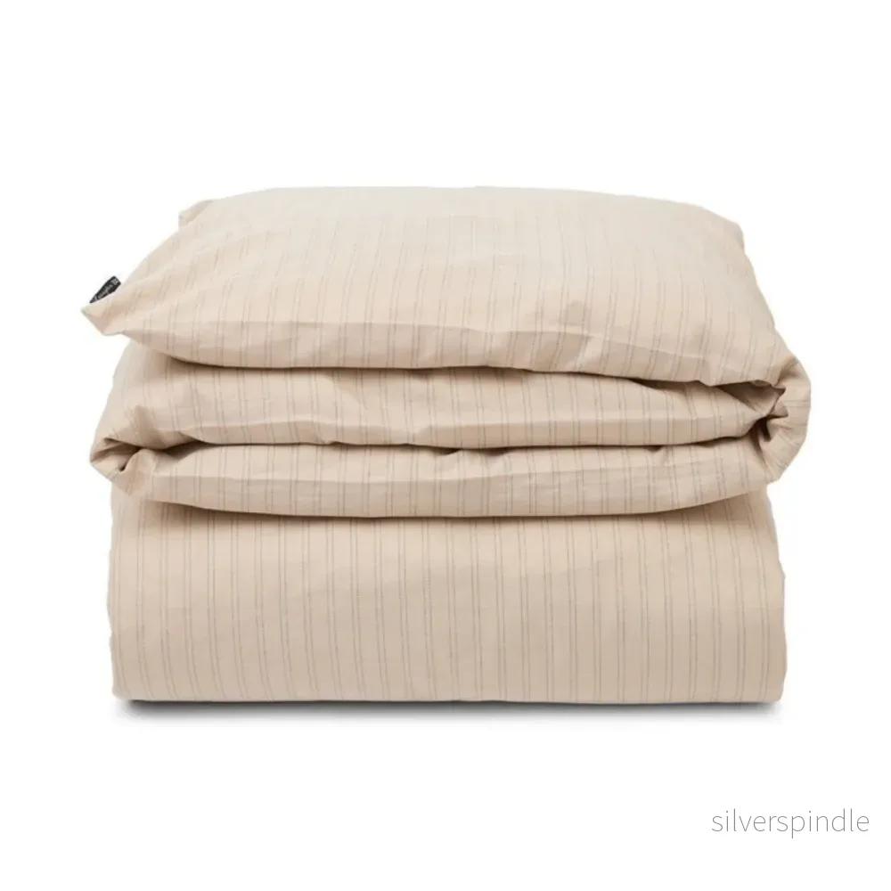 Lexington Striped Lyocell/Cotton Påslakan – Outlet Lexington Striped Lyocell/Cotton Påslakan – Outlet