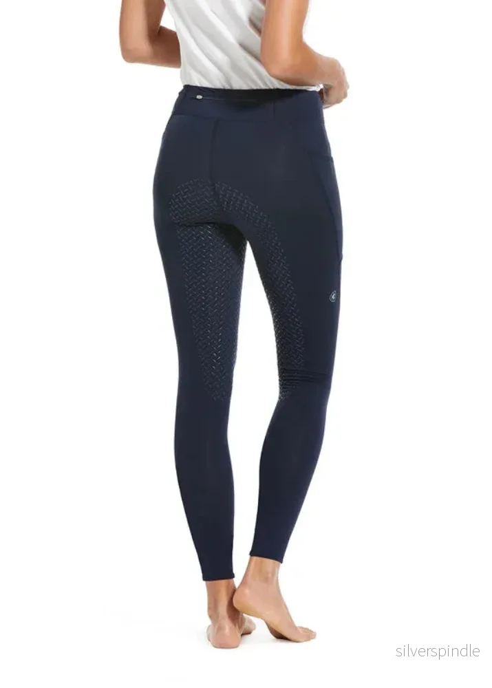 Ariat Prevail Reflective Insulated Full Seat Tights Navy - Bild 2