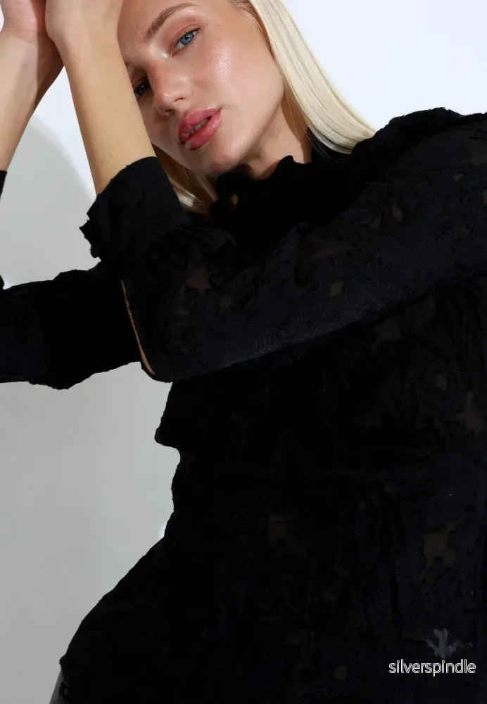 LORI TOP - Black - Bild 3