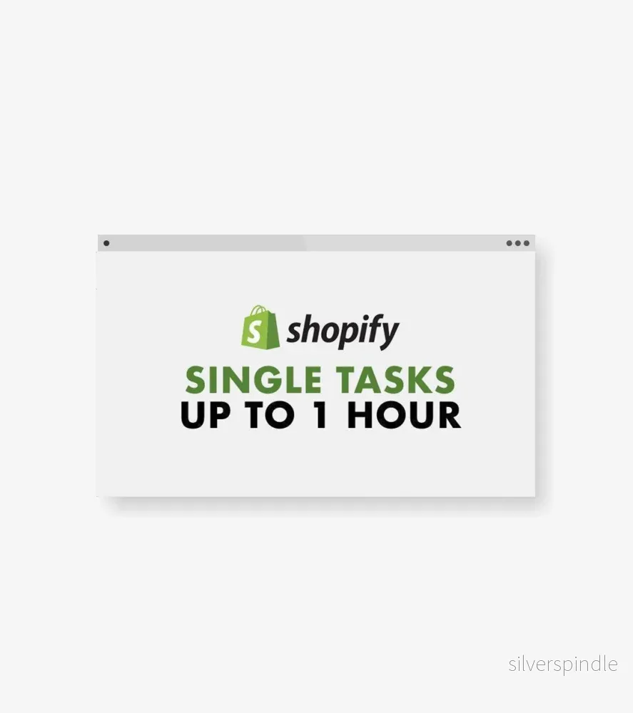 Enskild Shopify-uppgift