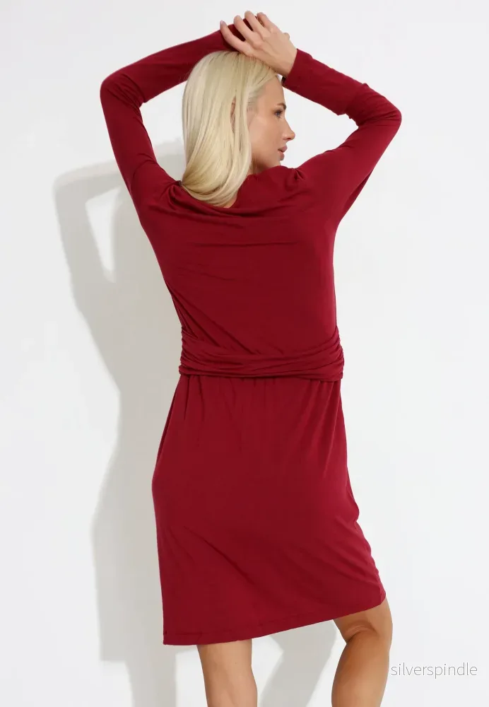 VANDM ABITO DRESS - Röd - Bild 2